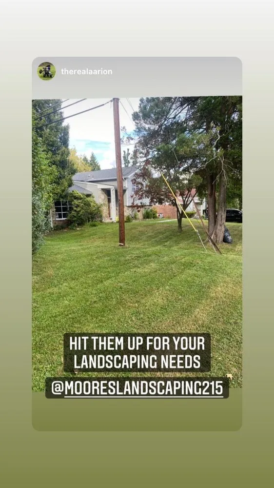 Reliable lawn care service for beautiful yards in Philadelphia, PA by Moore’s Landscaping