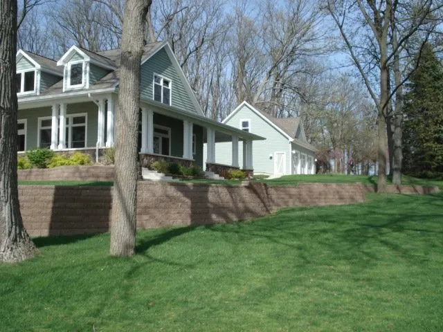 Affordable outdoor landscaping for homes in Reading, MI by Moore's Landscaping