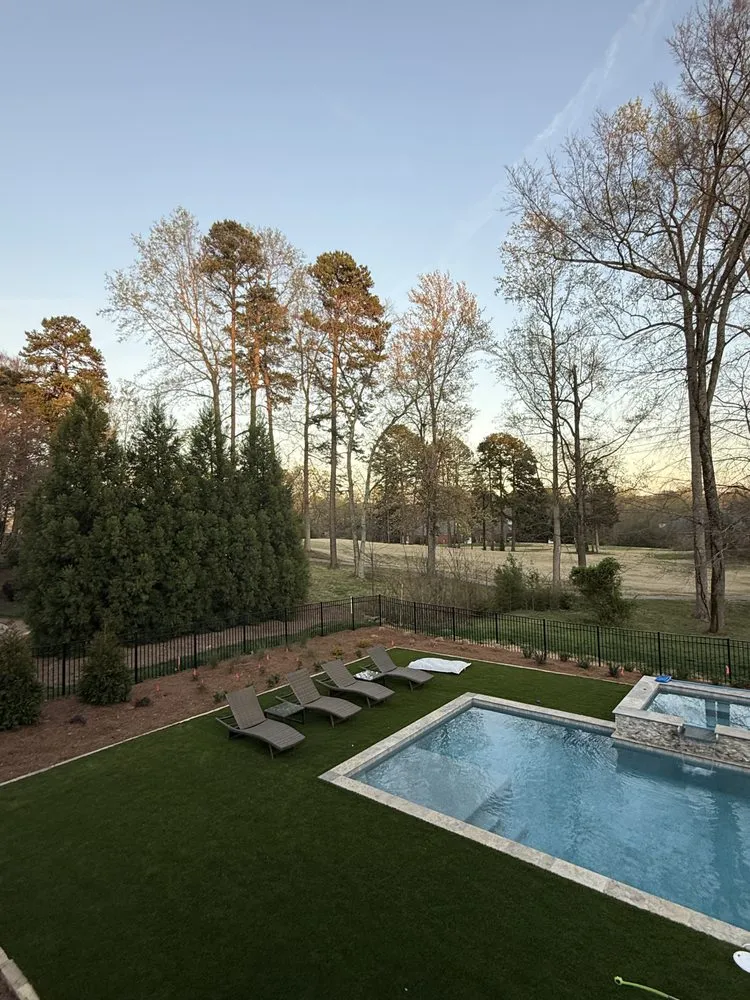 Custom yard maintenance in Huntersville, NC by Moore's Lawn Maintenance