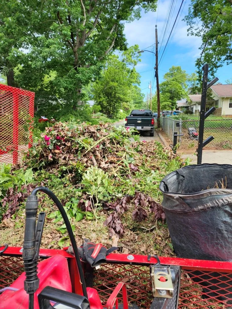 Top-rated landscape installation in Leicester, NC by Moore's Lawncare and Services