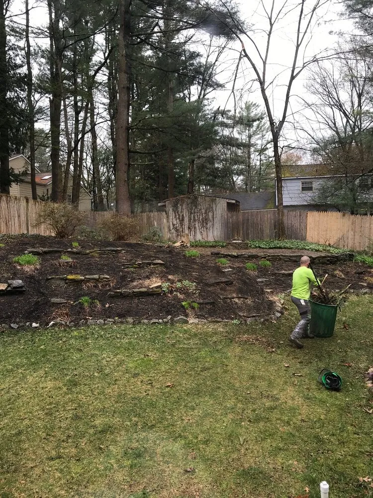 Custom residential landscaping in Clifton Park, NY by Moore's Tree Service & Company