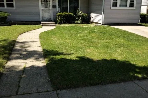 Professional lawn mowing service for homes across Milwaukee, WI - Moorish Express Line Services
