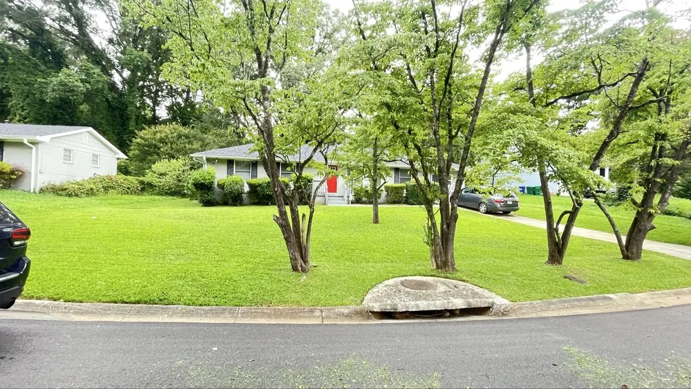 Professional landscape design for homes in Jonesboro, GA by Mopar Mowing