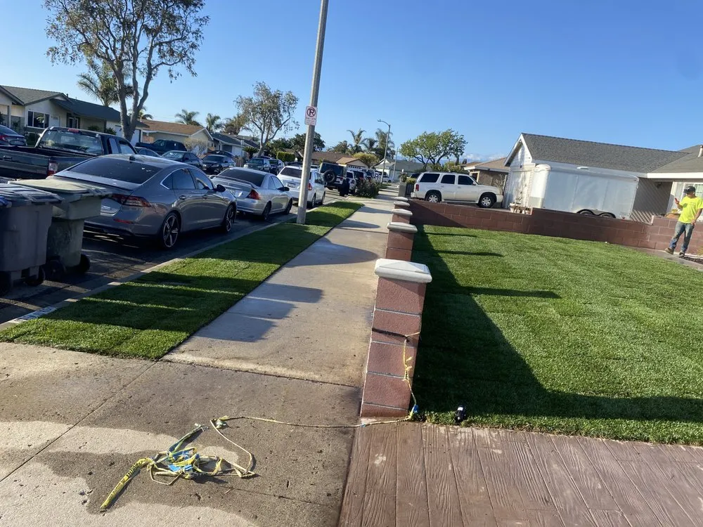 Custom outdoor landscaping with custom design across Oxnard, CA - Mora Bros Landscape And Maintenance
