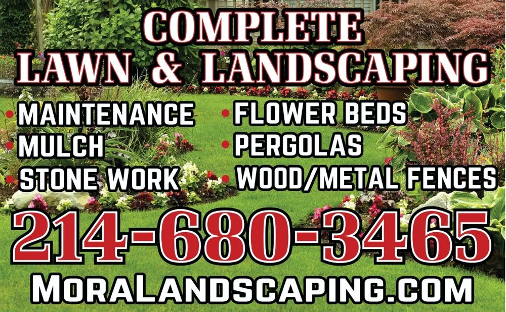 Expert landscaping services in Fairview, TX - Mora Complete Landscaping