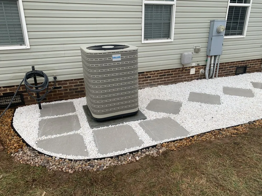 Professional landscape installation for homes in Bessemer City, NC by Mora Landscaping Services