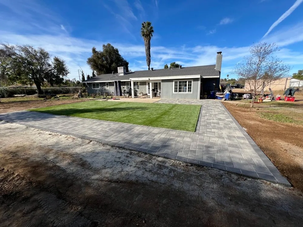 Local lawn mowing service for outdoor upgrades across Perris, CA - Morales Concrete And Landscape Service