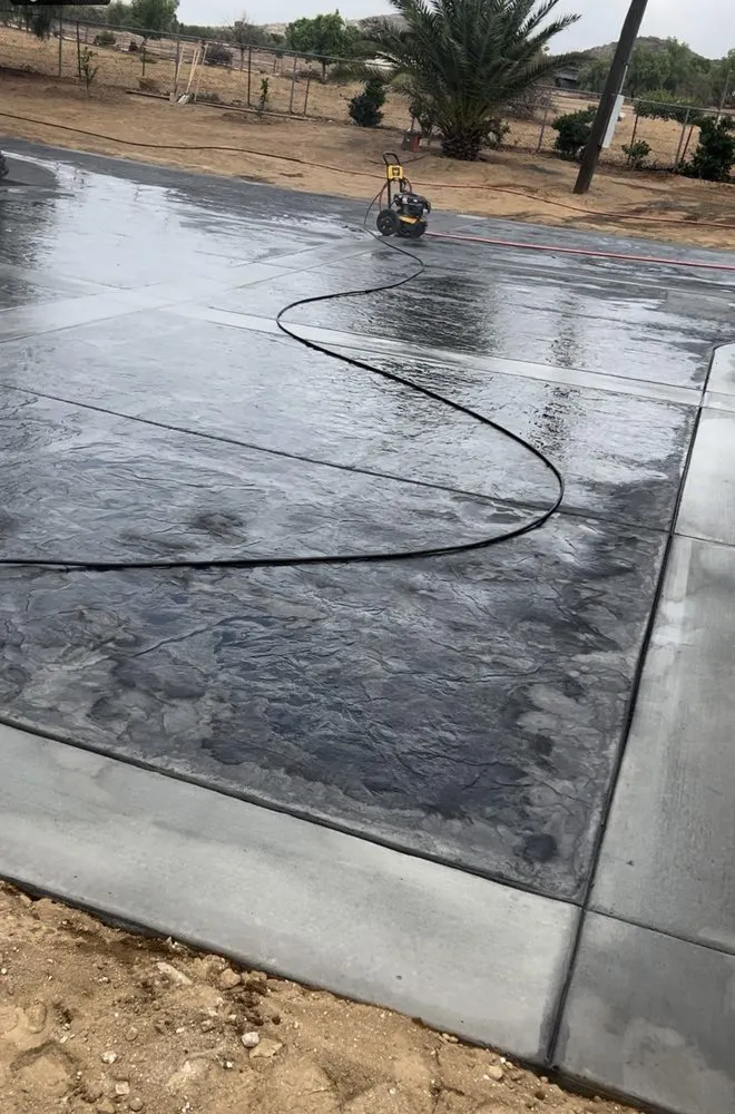 Custom lawn mowing service with custom design across Perris, CA - Morales Concrete And Landscape Service