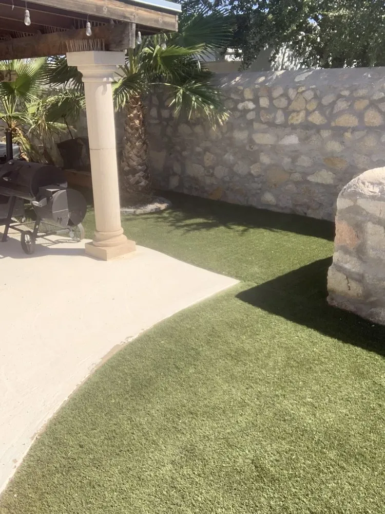 Affordable yard maintenance in Socorro, TX by Morales Construction ,Landscaping & Movers