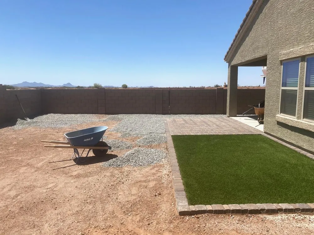 Local lawn care service for beautiful yards in Tucson, AZ by Morales Green Thumb Landscaping