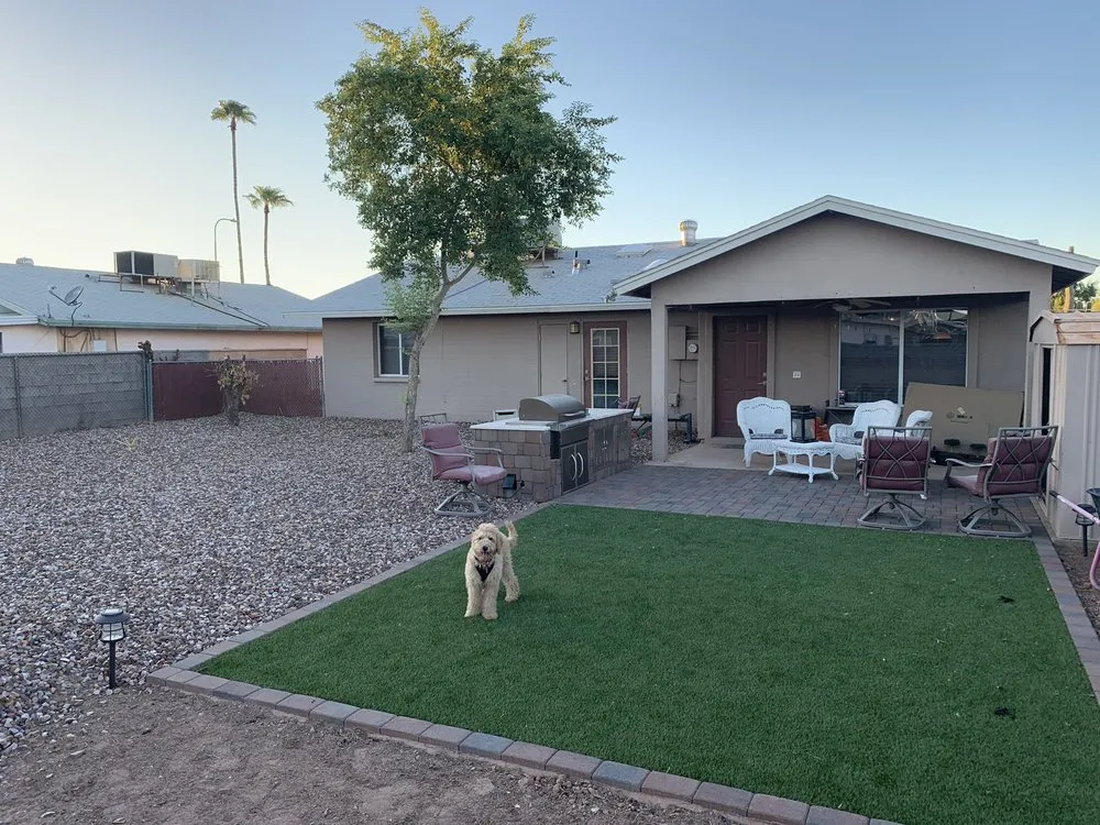 Professional lawn mowing service near you in Chandler, AZ by Morales Landscape Design