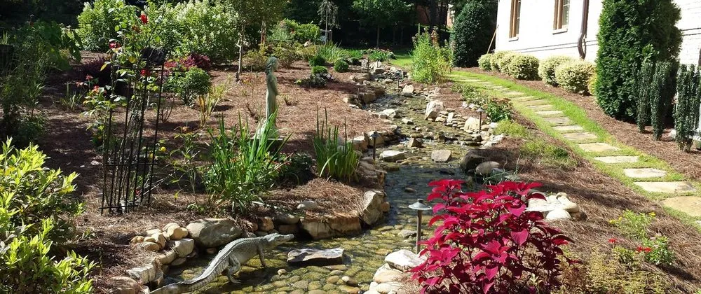 Local garden landscaping in Snellville, GA by Morales Landscape Group & Tree Service