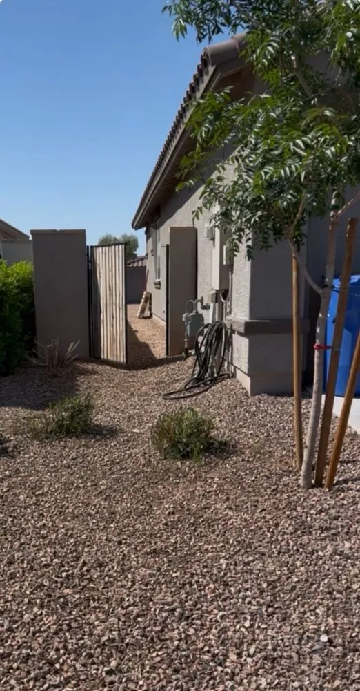 Professional garden landscaping in Phoenix, AZ by Morales Landscapes