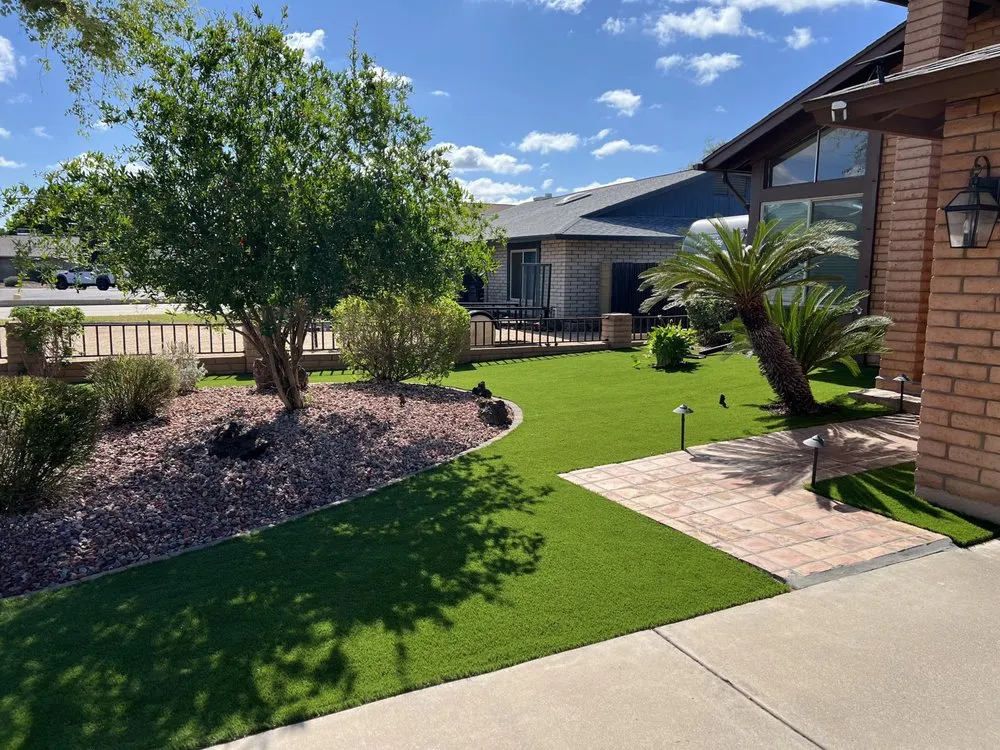 Top-rated outdoor landscaping in Phoenix, AZ by Morales Landscapes