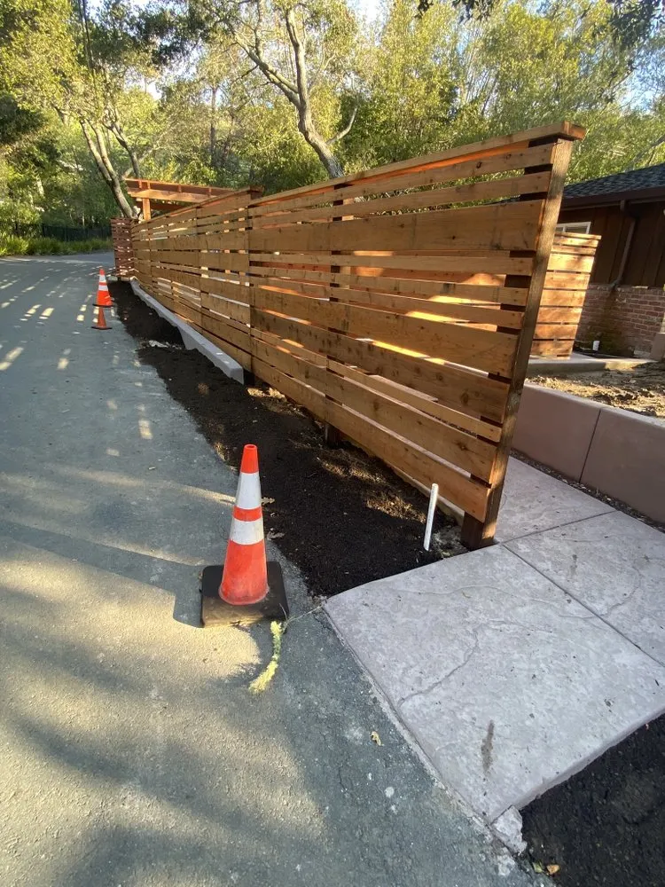 Custom landscape installation with custom design in Martinez, CA by Morales landscaping premier