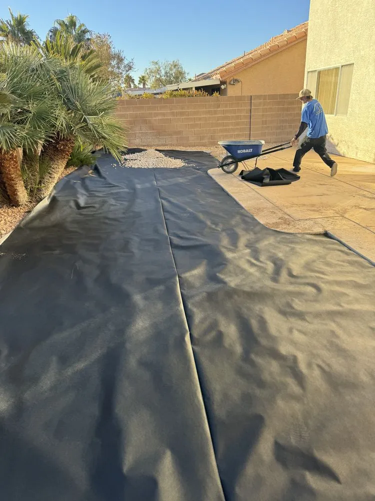 Affordable landscape installation in Henderson, NV by Morales Landscaping Services