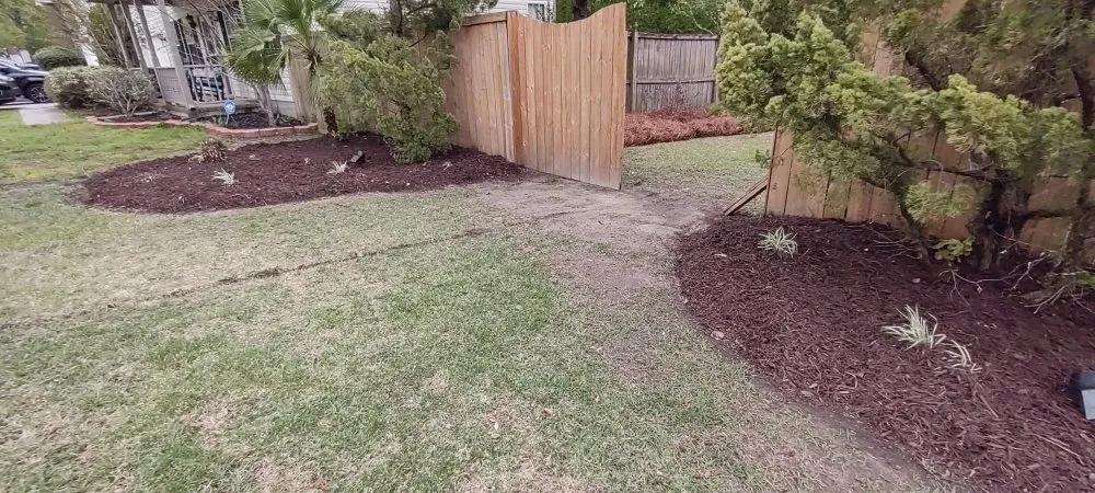 Local landscape installation in Summerville, SC by Morales Landscaping
