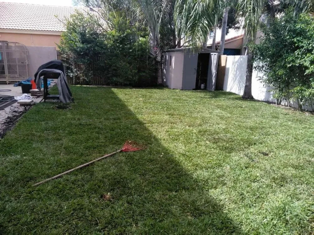 Reliable landscape installation for beautiful yards in West Palm Beach, FL by Morales Lawn Services