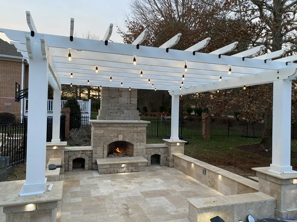 Professional landscape installation in Knoxville, TN - Morales Outdoor Living