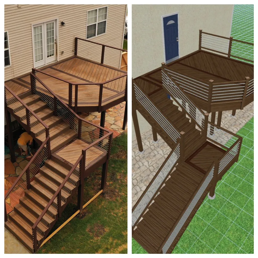 Local outdoor landscaping for residential properties in Knoxville, TN by Morales Outdoor Living