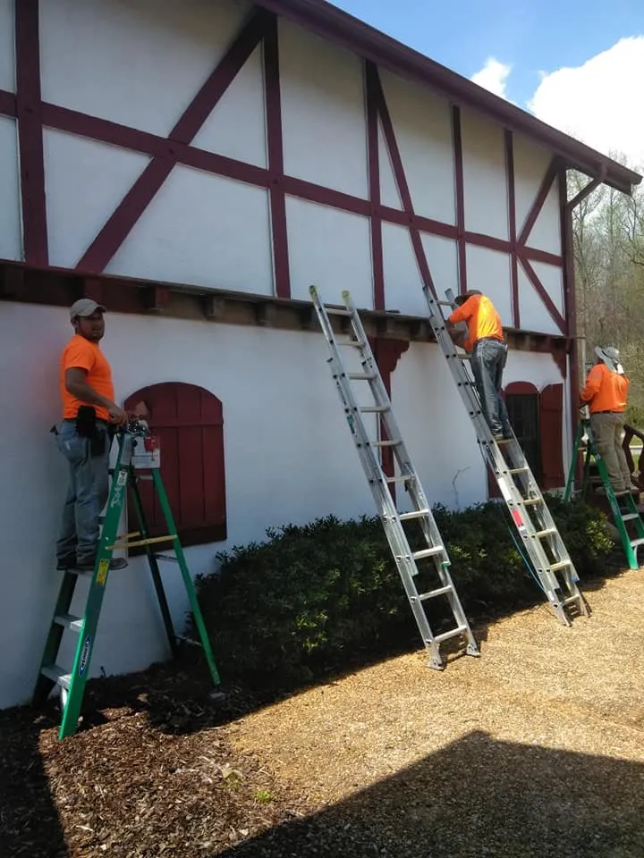 Trusted yard maintenance for year-round maintenance in Cornelia, GA by Morales Painting & Landscaping