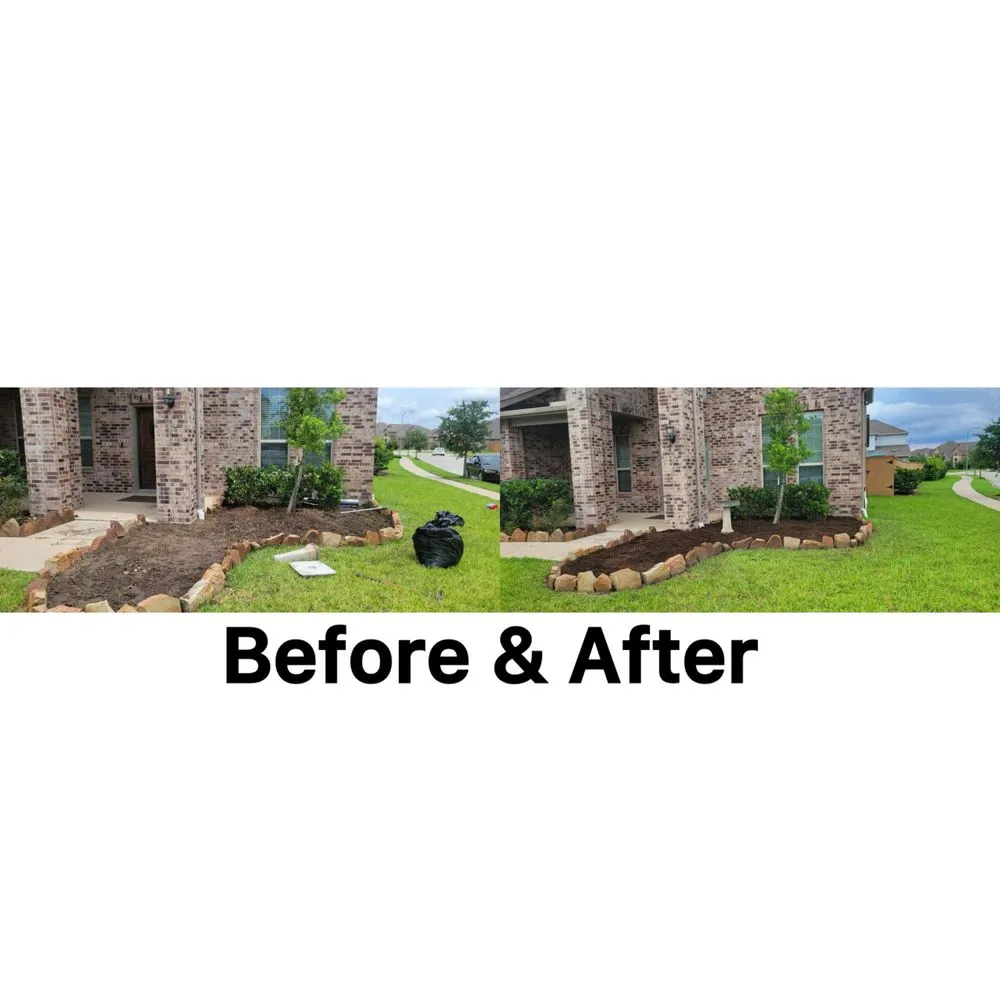 Custom residential landscaping in Humble, TX - Morales Sprinklers And Landscaping