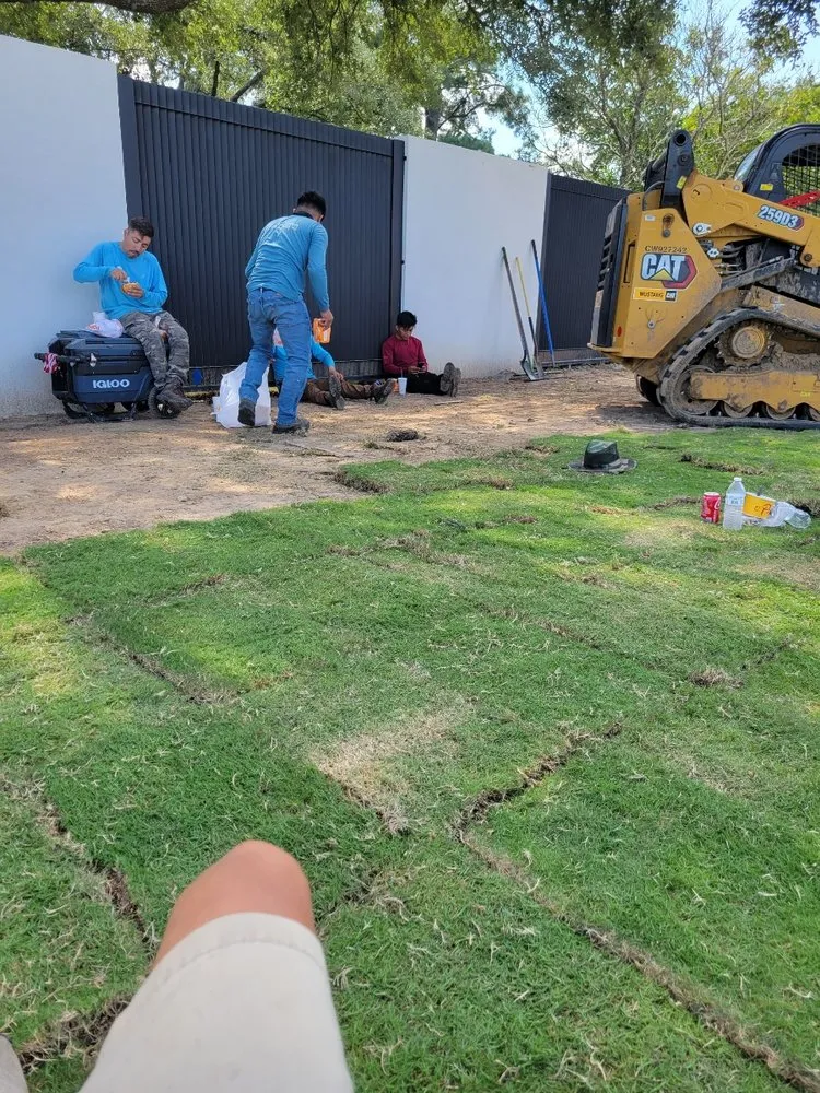 Custom garden landscaping in Humble, TX - Morales Sprinklers And Landscaping