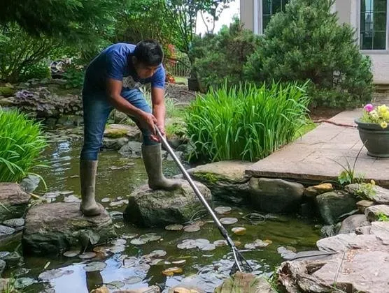 Reliable landscape design experts serving Sioux Falls, SD - Moran's Pond Cleaning
