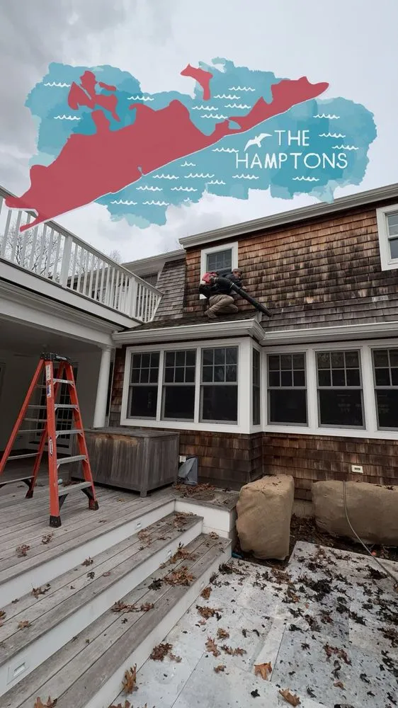 Local landscape design for homes in Bellport, NY by Mordente Property Management