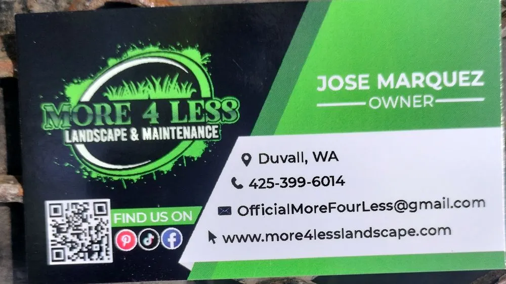 Affordable outdoor landscaping with custom design across Duvall, WA - More 4 Less Landscape