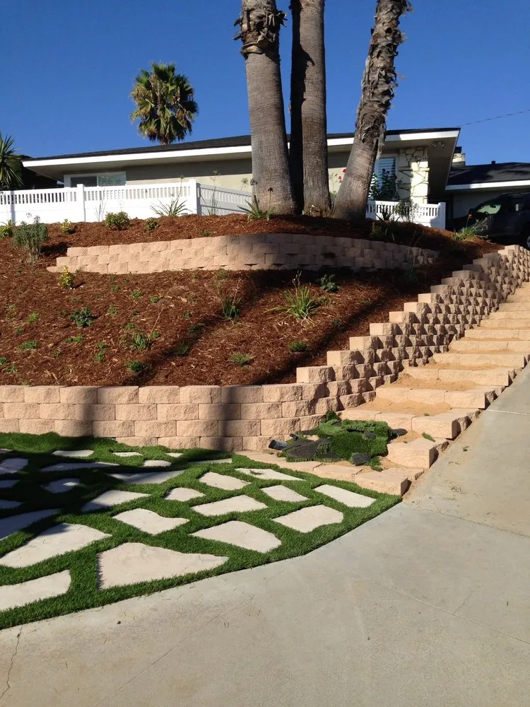 Professional lawn mowing service for residential properties in Rialto, CA by More Art Landscape Service