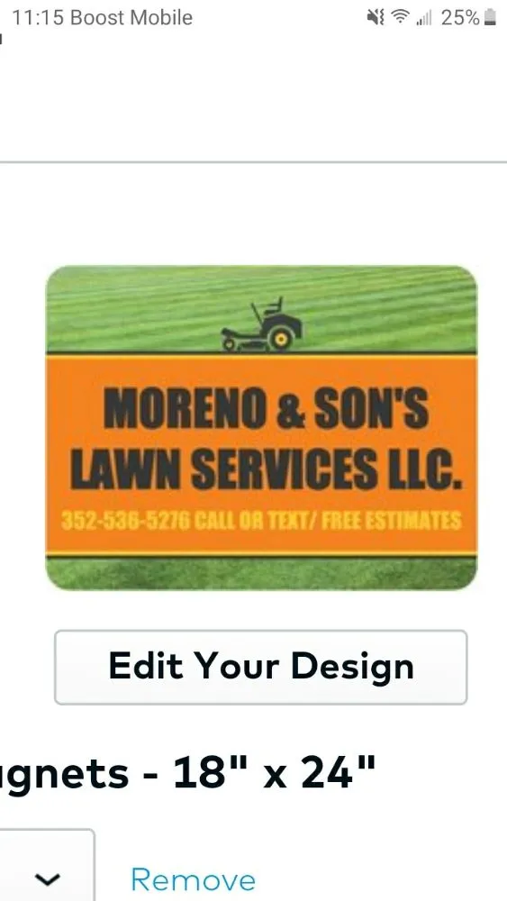 Professional lawn mowing service in Groveland, FL - Moreno & Son's Lawn Services