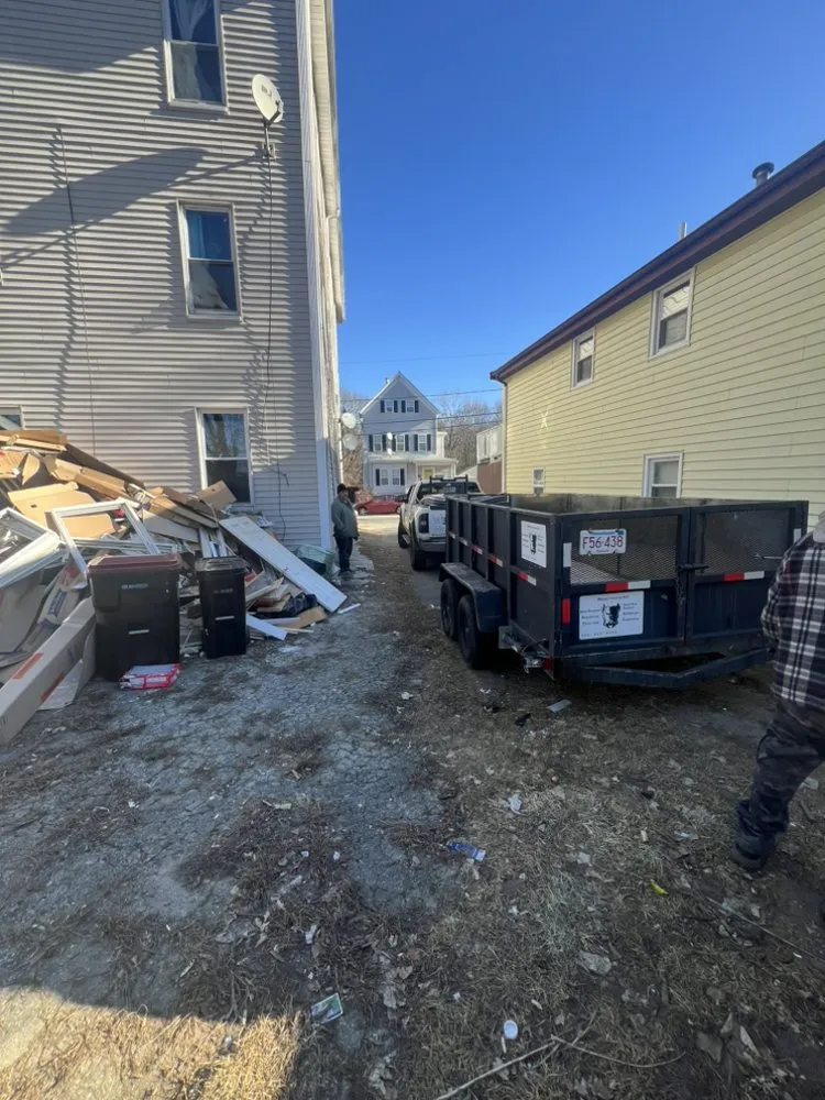 Custom landscape design in Brockton, MA by Moreno Enterprise