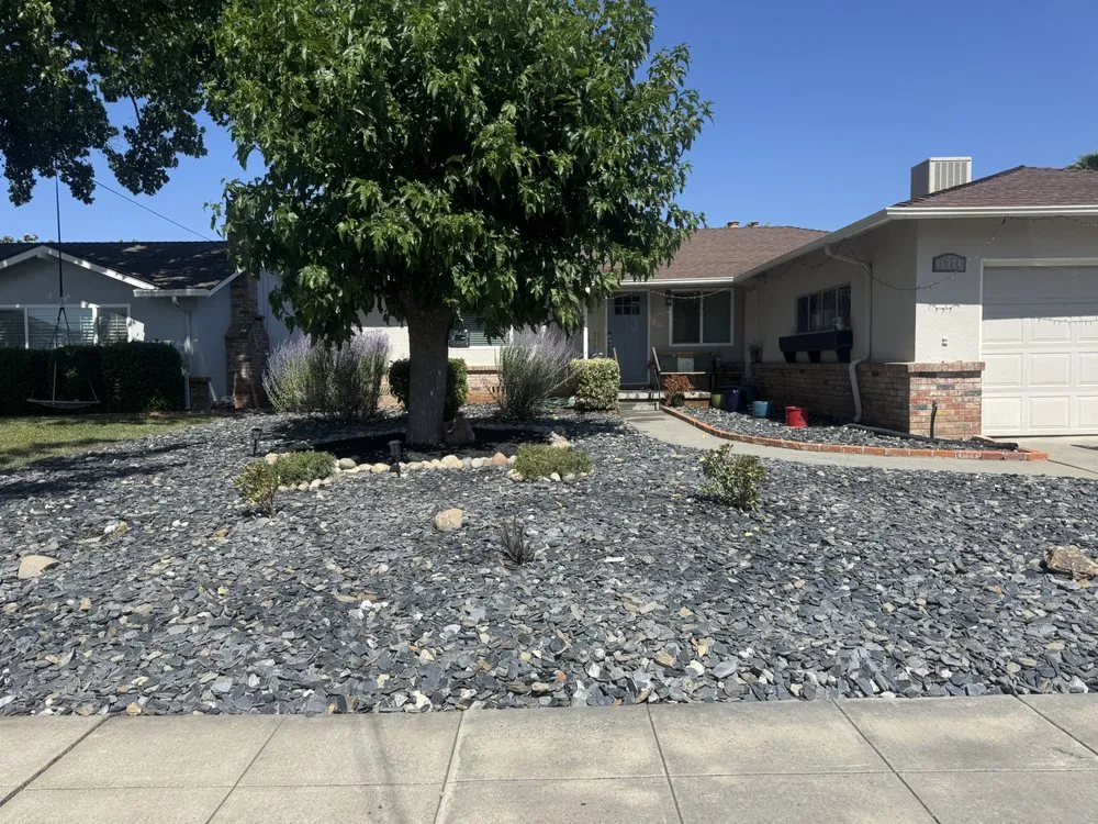 Custom residential landscaping with custom design in Livermore, CA by Moreno Landscaping