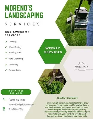 Morenos Landscaping Logo