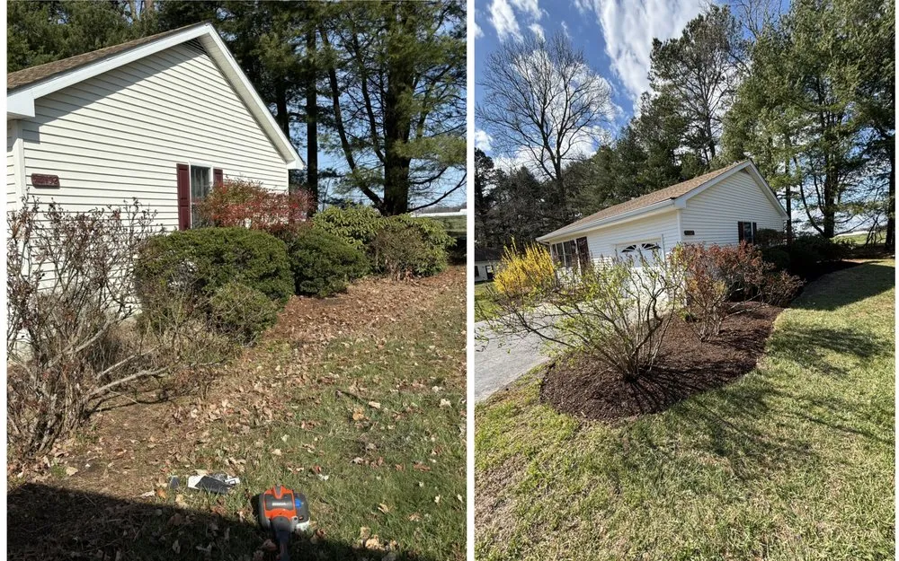 Custom yard cleanup service for residential properties across Georgetown, DE - Morente landscaping