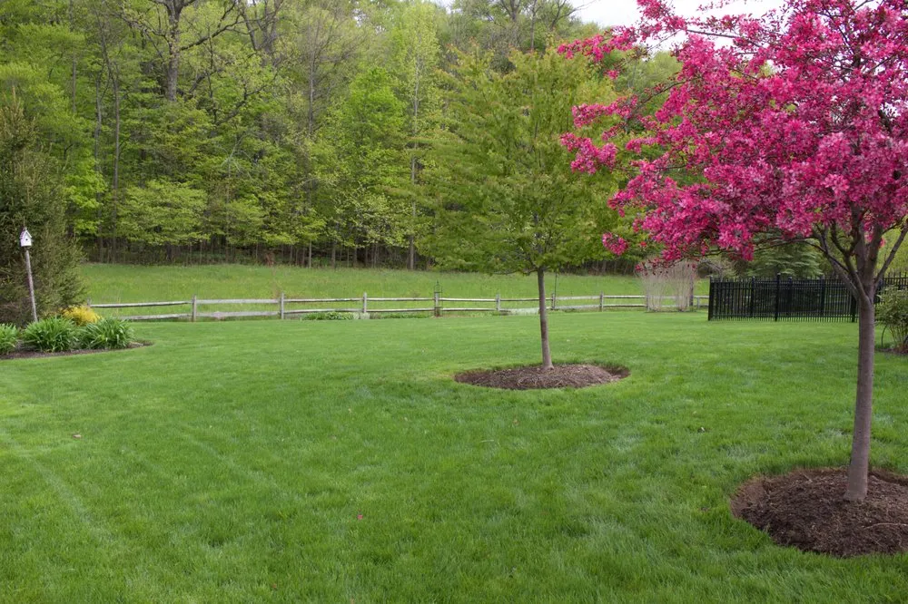 Custom landscape installation with custom design across Scottsville, NY - Morgan Hill Land Care