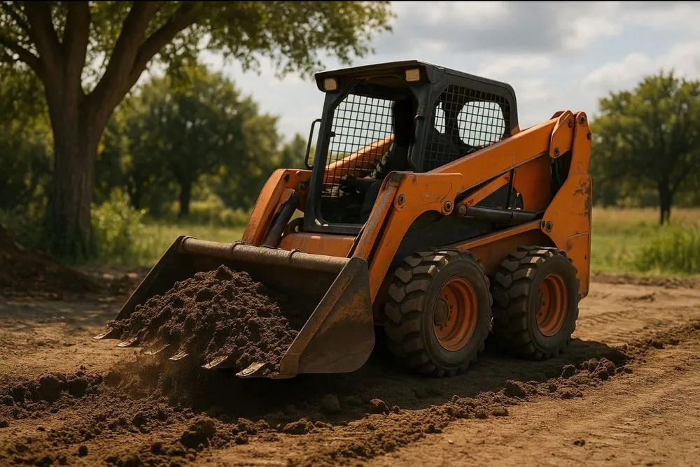 Custom lawn mowing service with custom design across Morgan Hill, CA - Morgan Hill Skid & Tractor Landscape