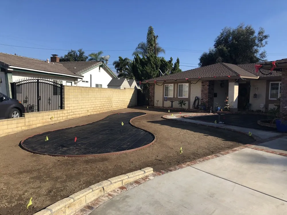 Custom yard maintenance in Covina, CA by Morgan Landscaping