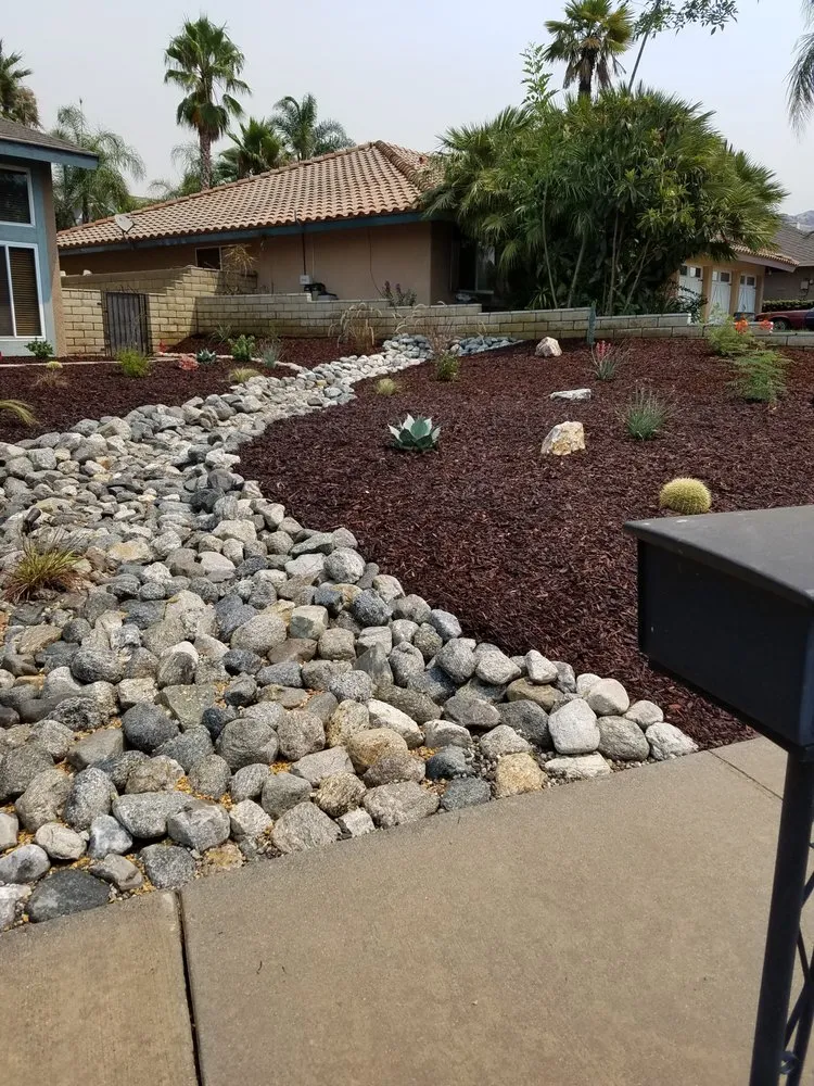 Custom residential landscaping with custom design in Covina, CA by Morgan Landscaping