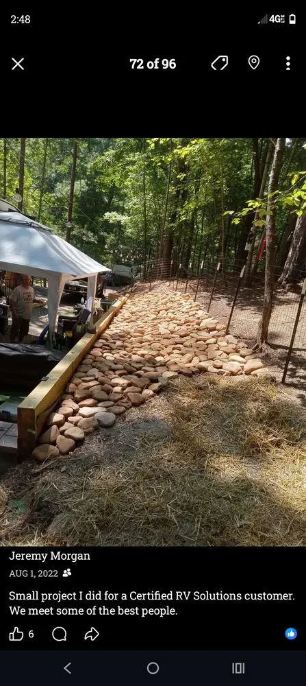 Affordable landscape installation for year-round maintenance in Blue Ridge, GA by Morgan Outdoor Services