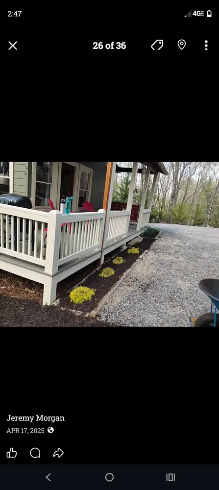 Local lawn mowing service in Blue Ridge, GA by Morgan Outdoor Services