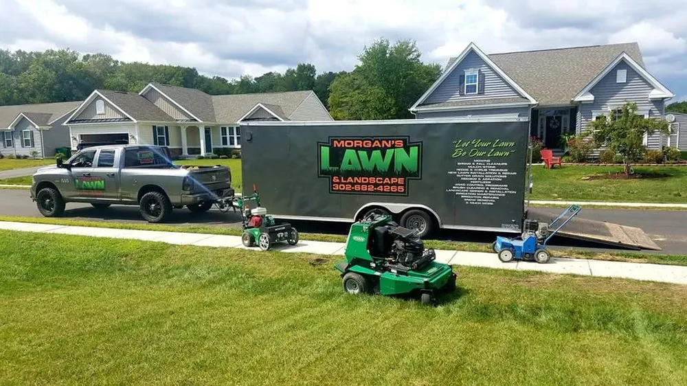 Top-rated garden landscaping in Seaford, DE by Morgan's Lawn & Landscape