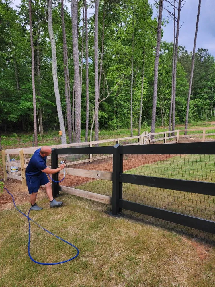 Professional garden landscaping for beautiful yards across Temple, GA - Morgans Pressure Washing