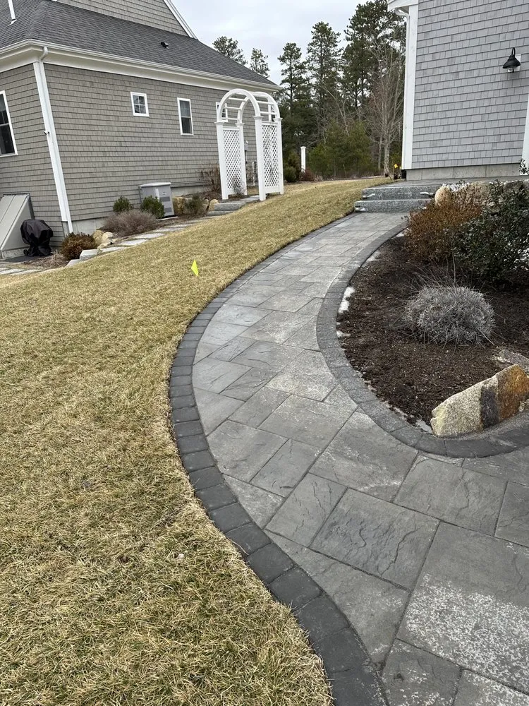 Custom garden landscaping in Hyannis, MA by Moriah Landscaping & Contruction