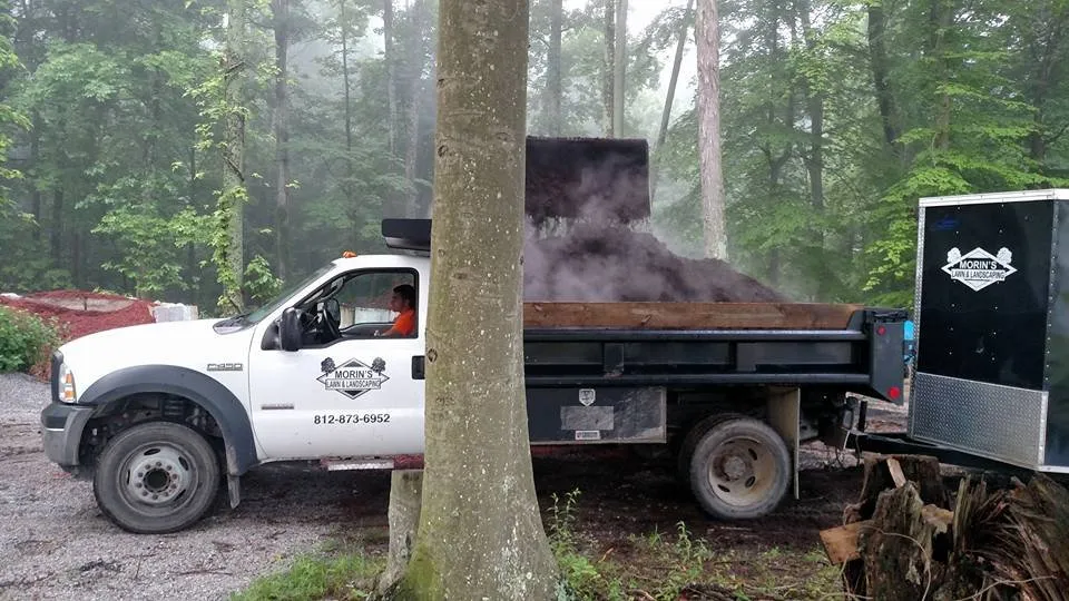 Professional lawn mowing service experts serving North Vernon, IN - Morin's Landscaping