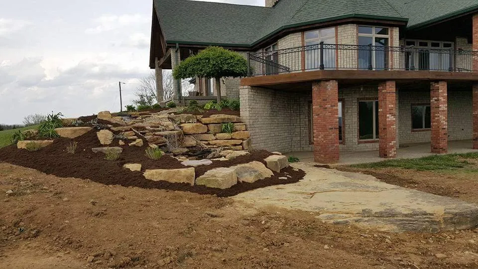 Reliable lawn mowing service in North Vernon, IN by Morin's Landscaping