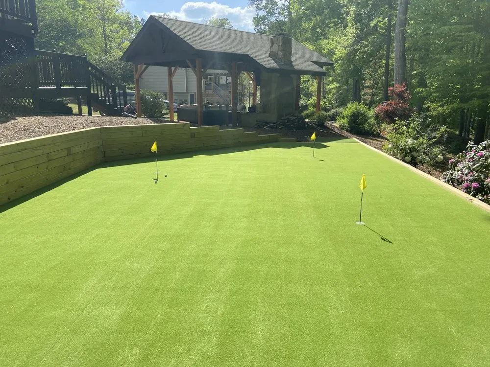 Affordable outdoor landscaping for year-round maintenance in Marietta, GA by Morning Dew Landscapes