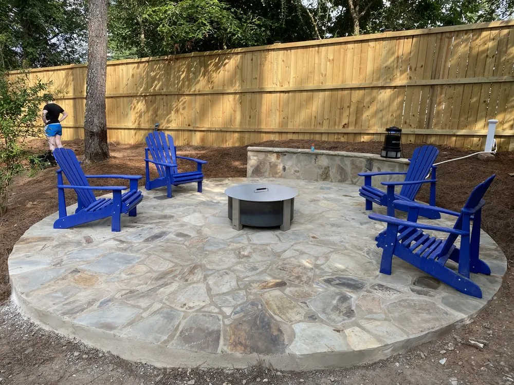 Local landscape installation in Marietta, GA - Morning Dew Landscapes