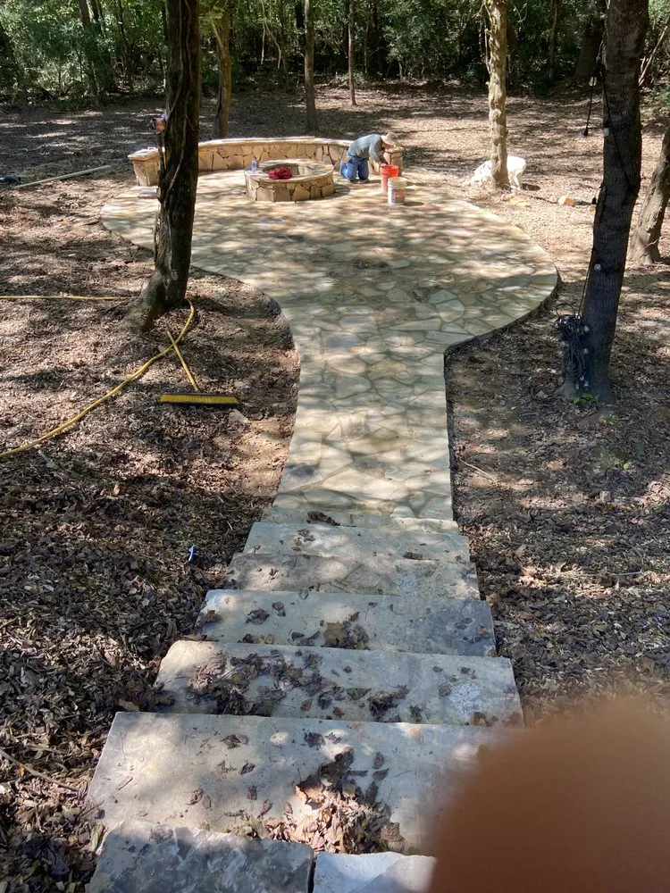 Top-rated outdoor landscaping for homes in Marietta, GA by Morning Dew Landscapes